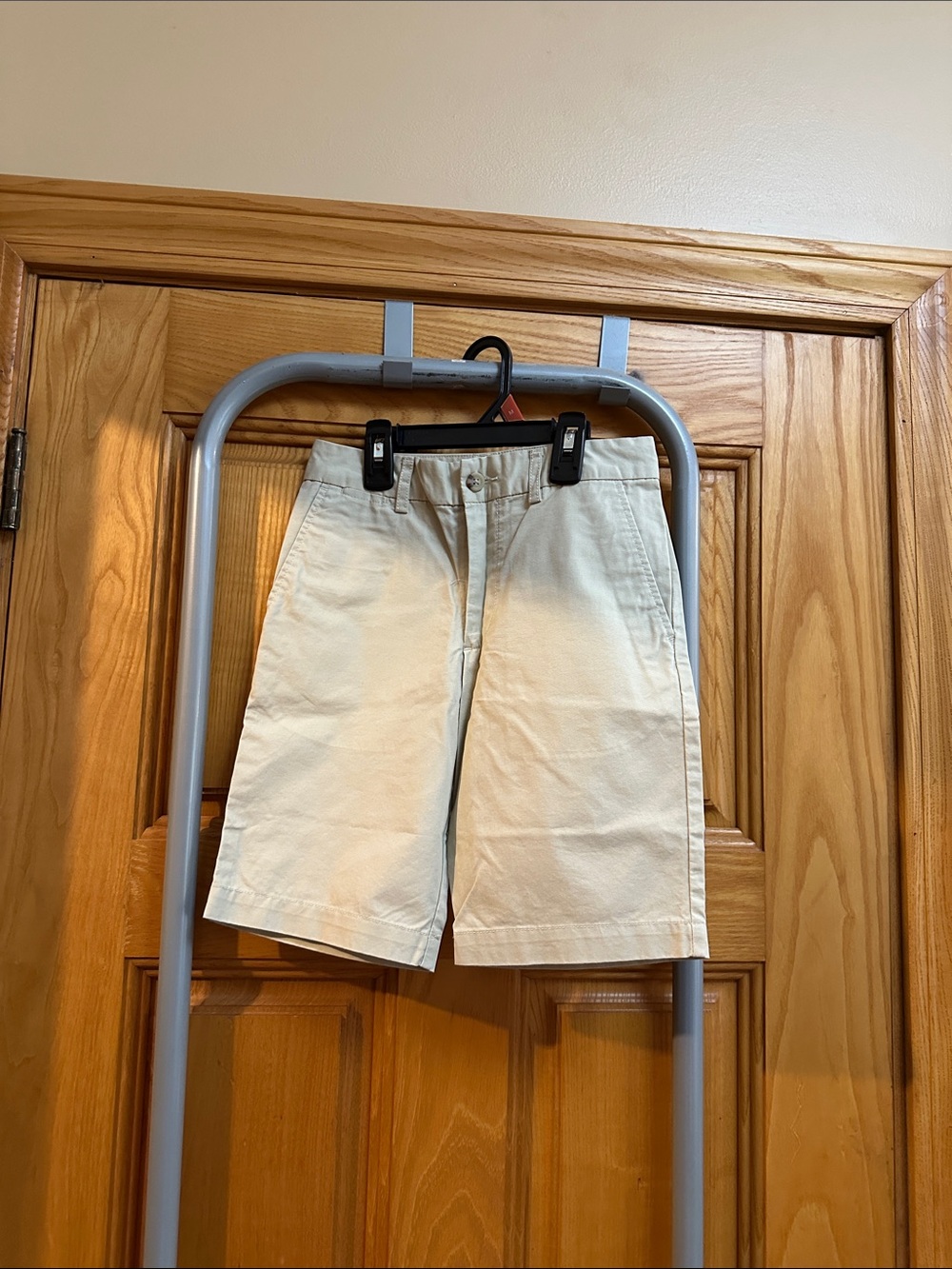Ralph Lauren Men's Flat-Front Shorts in Light Khaki